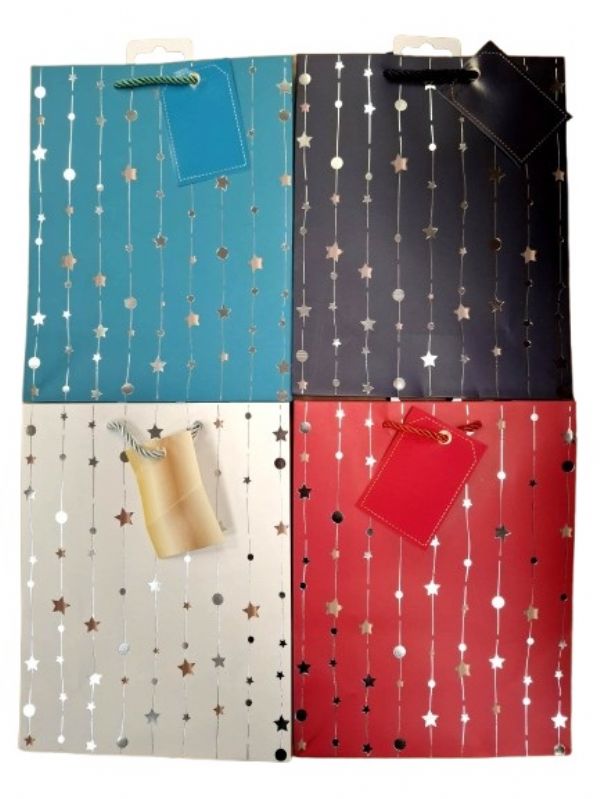 Photo of Medium Lametta Gift Bag Pk12