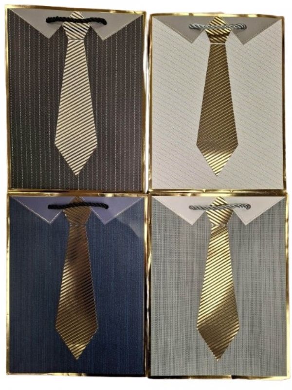 Photo of Large Shirt Tie Gift Bag Pk12