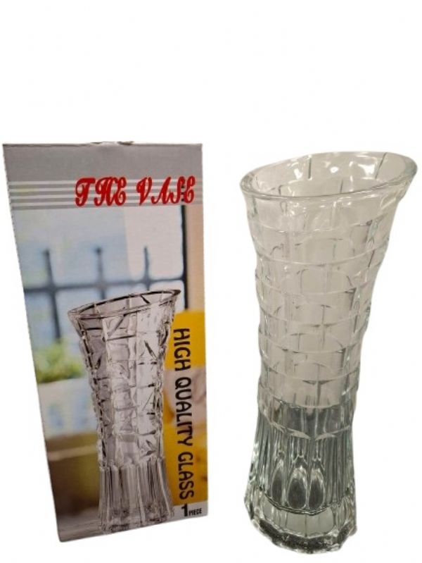 Photo of Aisling Large Glass Vase Boxed 26cm/9.5' Pk15