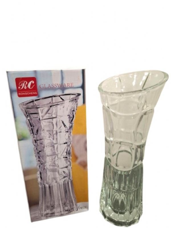 Photo of Niamh Large Glass Vase Boxed 26cm/9.5' Pk15
