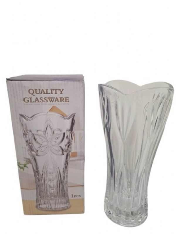 Photo of Caoimhe Large Glass Vase Boxed9.5'/ 24cm Pk18