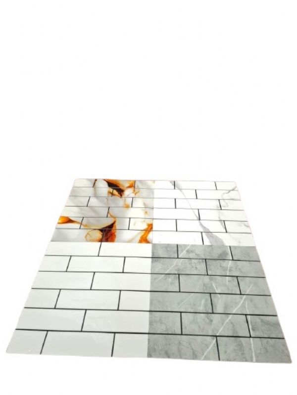 Photo of Pvc Wall Tile Clear Effect 30cm X 30cm  Pk30