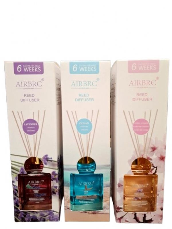 Photo of Airbrc Large Reed Diffuser 3 Asst 100ml Pk24