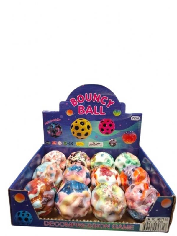 Photo of Squishy Bounce Ball D/box  Pk12