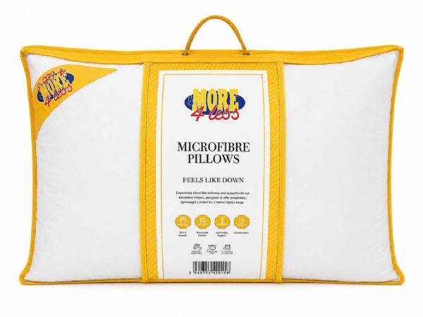 Photo of More 4 Less 2pk Pillows Pk6x2's