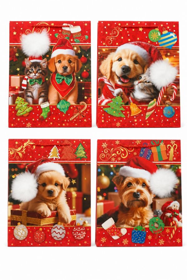 Photo of Large  Furry Friends Gift Bag Pk12