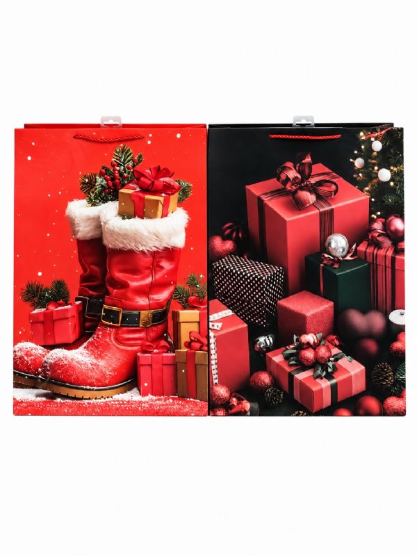 Photo of Santas Festive Gifts Giant Gift Bag  Pk12