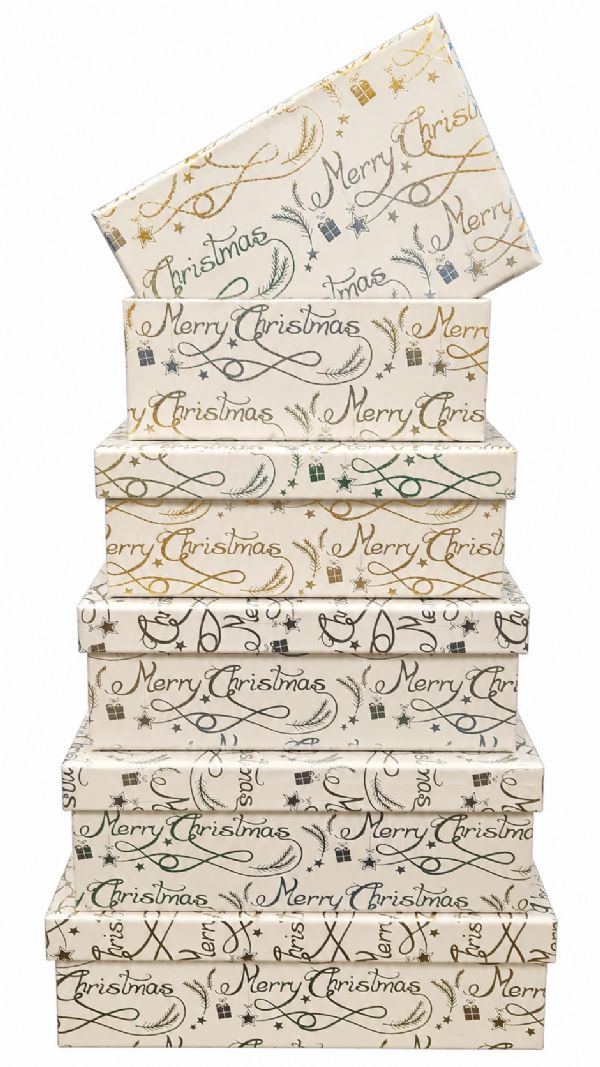 Photo of Set Of 5 Christmas Gift Boxs Pk8x5's