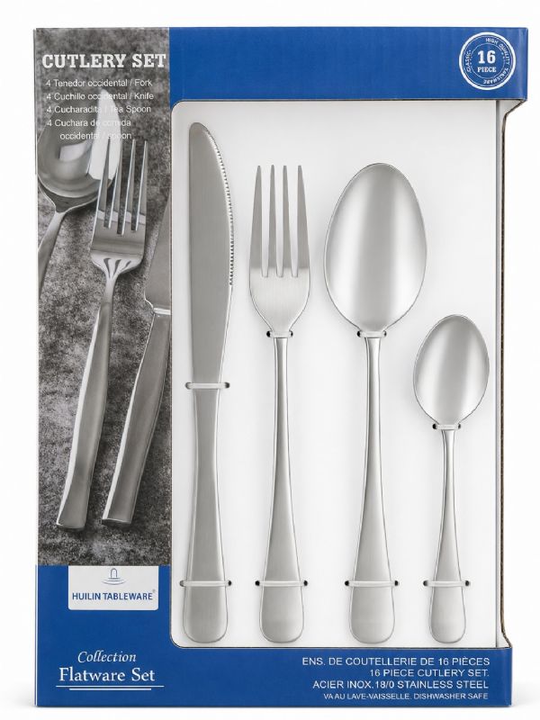 Photo of Hq Cutlery Set Stainless Steel 16pc Pk12x16's