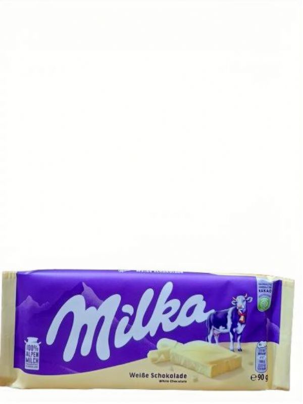 Photo of Milka White Chocolate Bar Pk24x90g