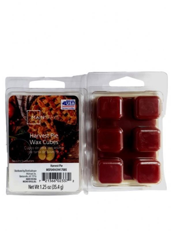 Photo of Harvest Pie Wax Melt 6 Cube Pk12