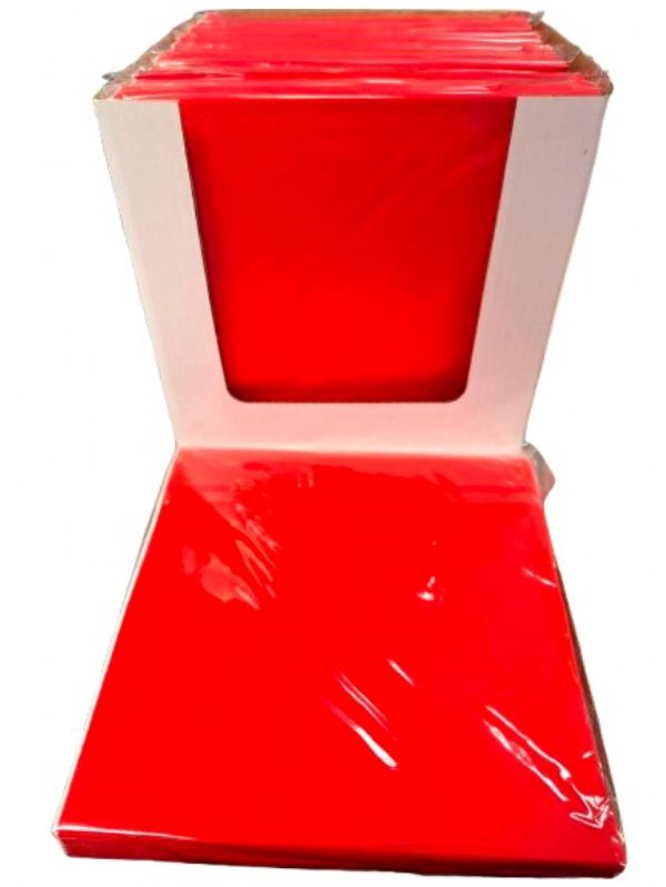 Photo of Plain Red 3ply Christmas Napkin Pk10