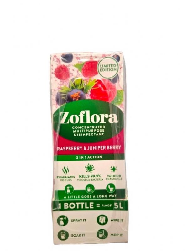 Photo of Zoflora Raspberry & Juniper 120ml Pk6